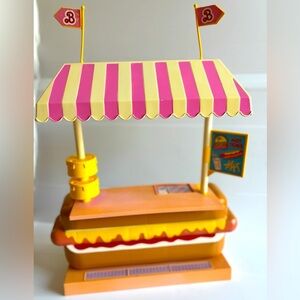 Barbie Hot Dogs Counter Stand 1984